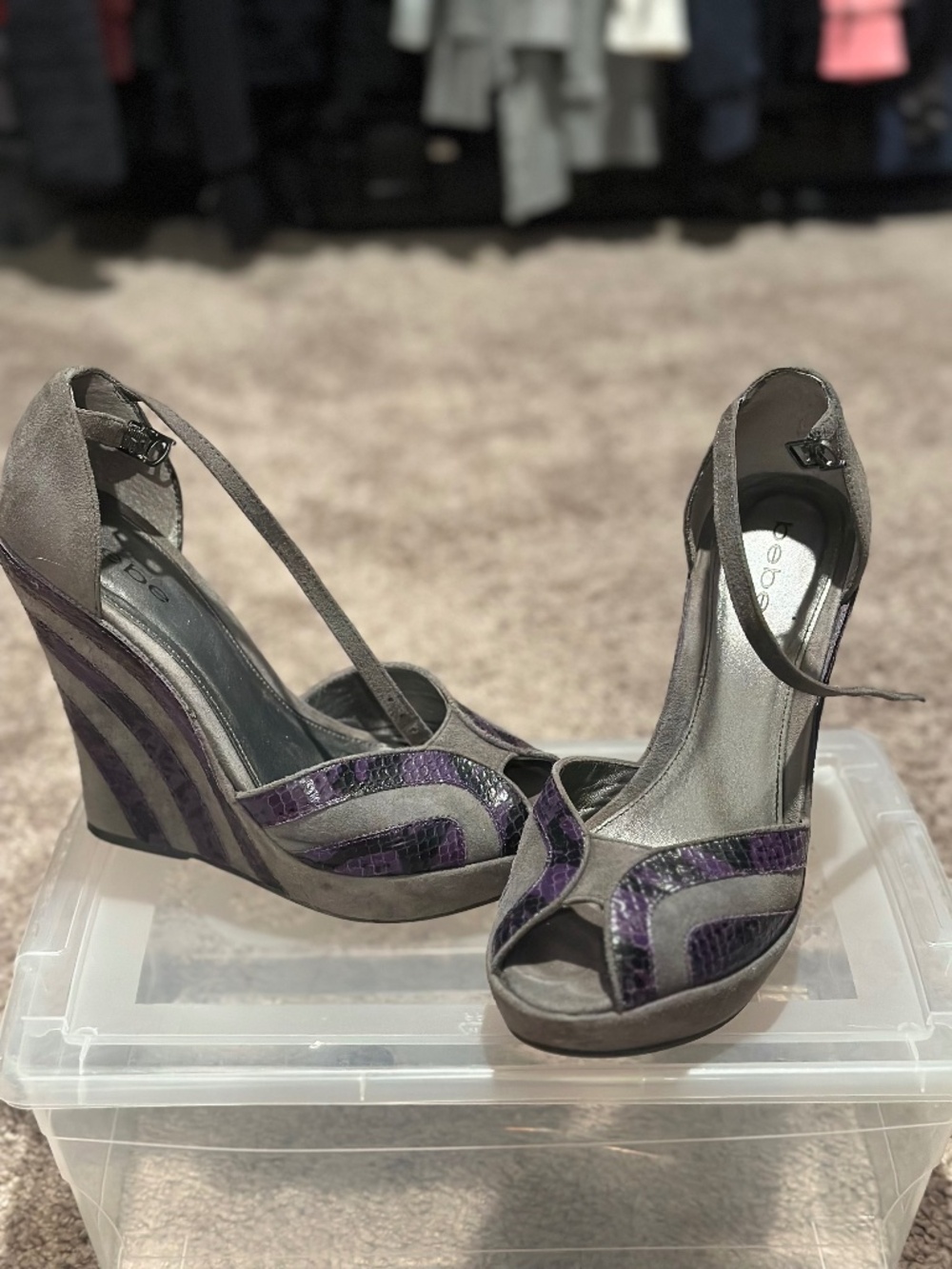 Bebe Wedges